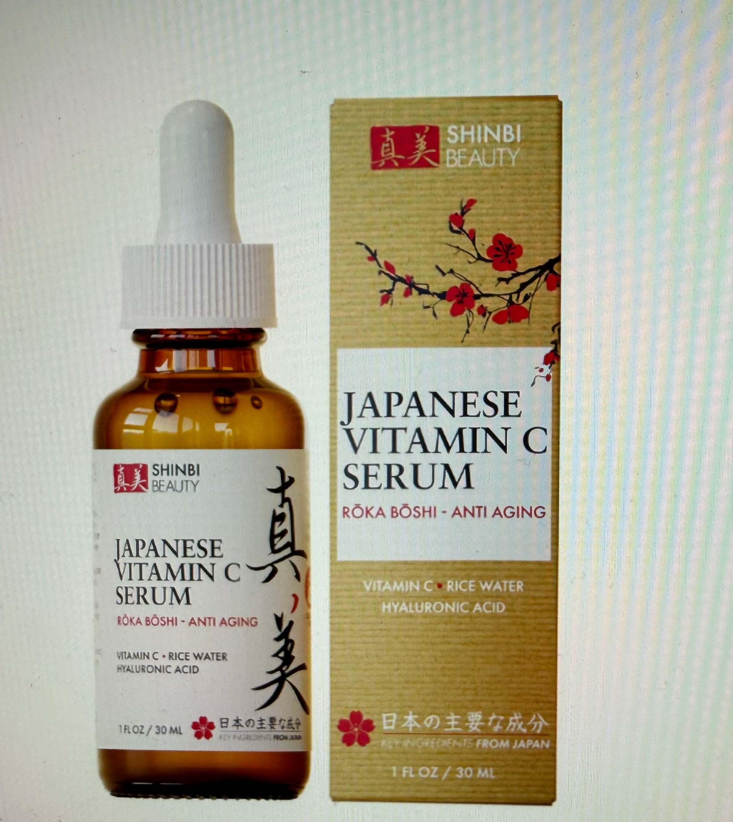 Shinbi Japanese Vitamin C Serum – Brightening & Spot Care