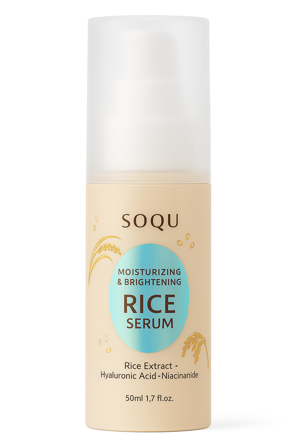 SOQU Rice Serum – Hidratante e Iluminador