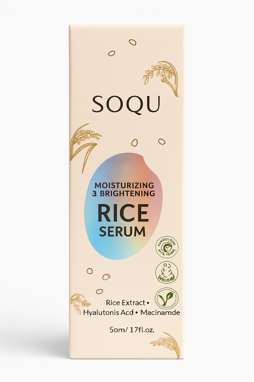 SOQU Rice Serum – Hidratante e Iluminador